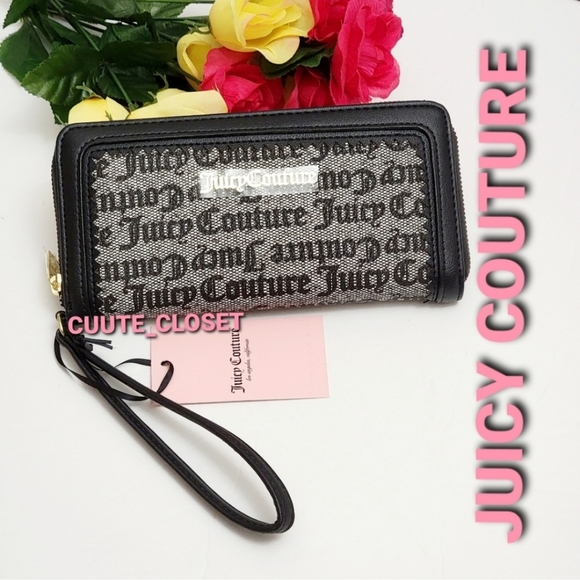juicy couture wristlet wallet